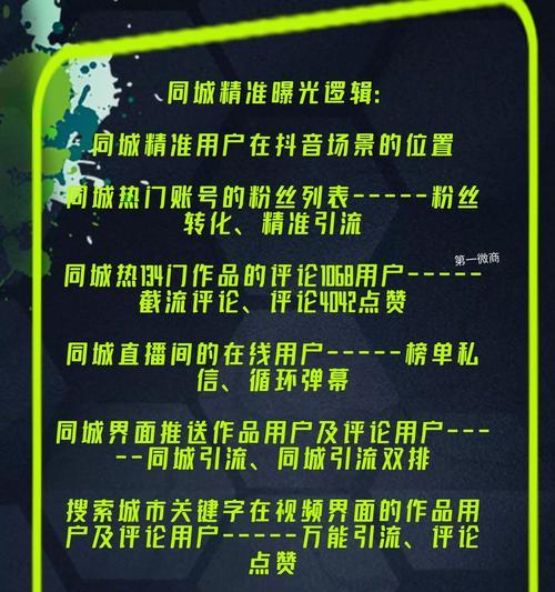 抖音引流推广大全(教你如何利用抖音平台实现精准引流) 抖音引流推广大全(教你如何利用抖音平台实现精准引流)